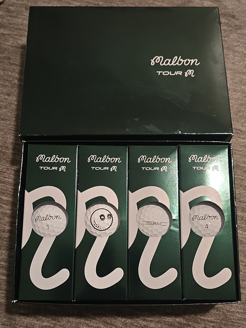 Malbon Tour M Full Dozen Golf Balls
